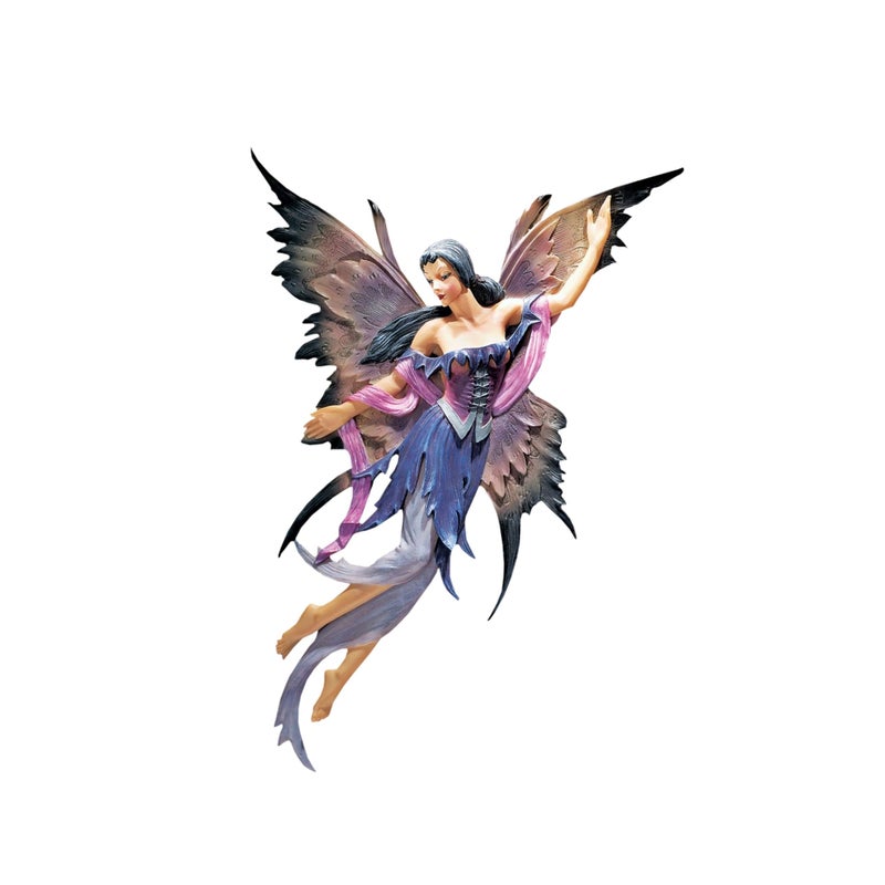 Design Toscano CL4919-Parent Fairies of the Enchanted Grove Rowan Wall Sculpture,Full Color - Image 1